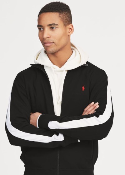 Chaqueta De Chándal Polo Ralph Lauren Hombre Negros - Cotton Interlock - GEYTC8395